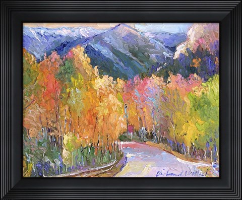 Framed Cotton 7 Print