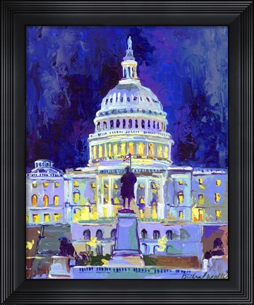 Framed Washington D C Print