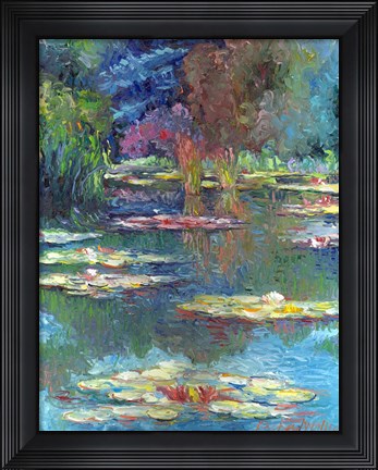 Framed Lilies 5 Print