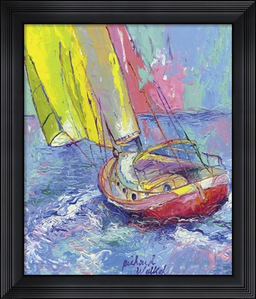 Framed Sailboat Print