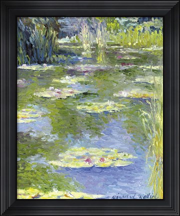 Framed Lilies 1 Print