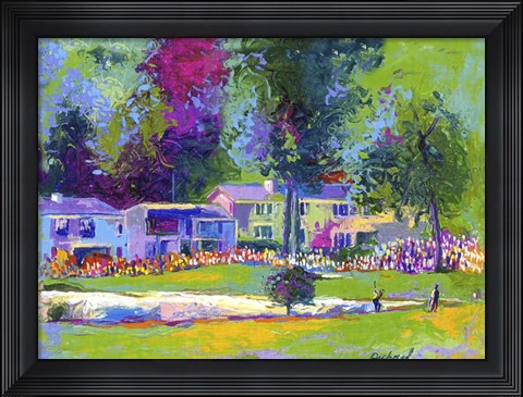 Framed Golf Hole 1 Print