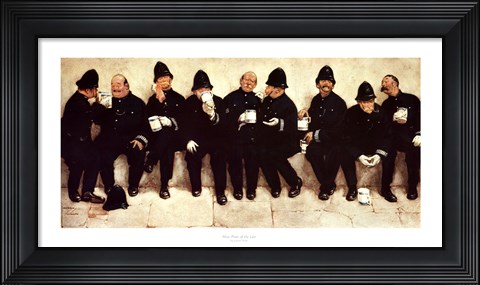 Framed Nine Pints of the Law Print