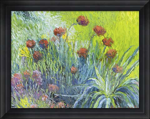 Framed Art Flowers 1 Print
