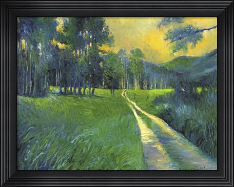 Framed Crestone Path Print