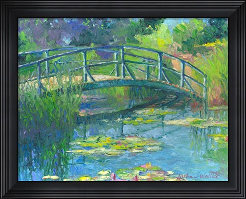 Framed Lilies 5 Print