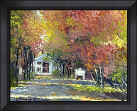 Framed Ocean Park Print