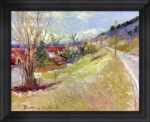 Framed Rooney Ranch 5 Print