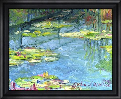 Framed Lilies 6 Print