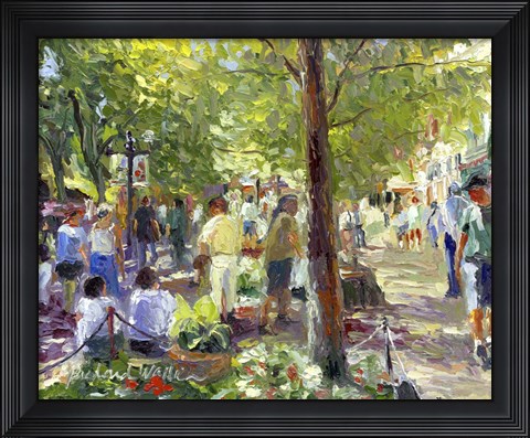 Framed Massage Print