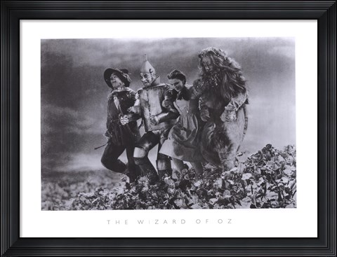 Framed Wizard of Oz Print
