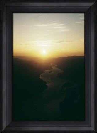 Framed Columbia River Print