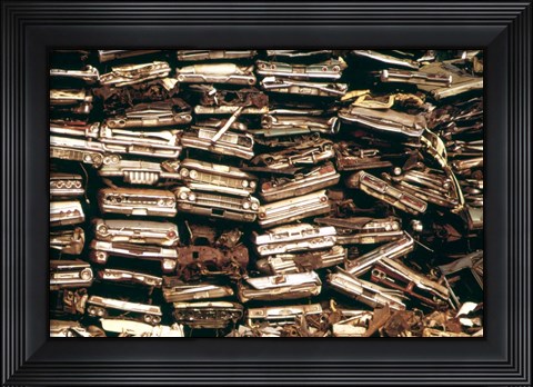 Framed Philly Scrap Yard Print