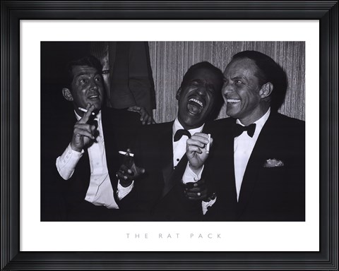 Framed Rat Pack Print