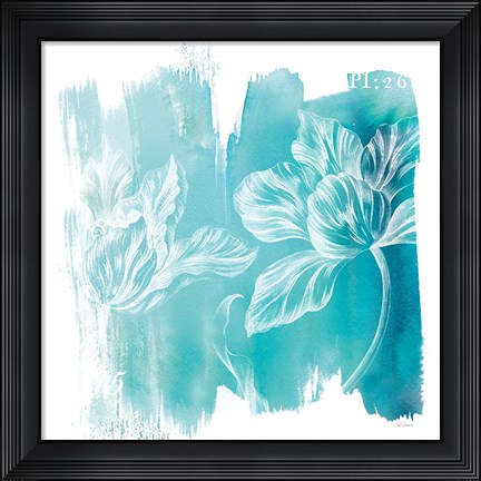 Framed Water Wash II Print