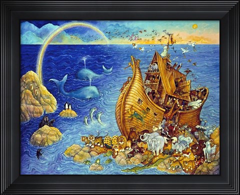 Framed After The Flood Print