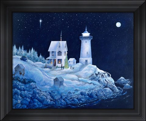 Framed Stille Night Print