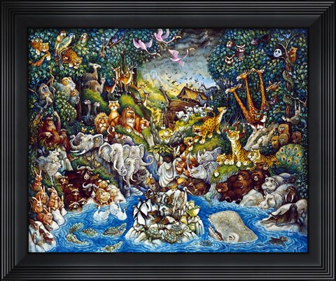 Framed Noah&#39;s Quandary Print