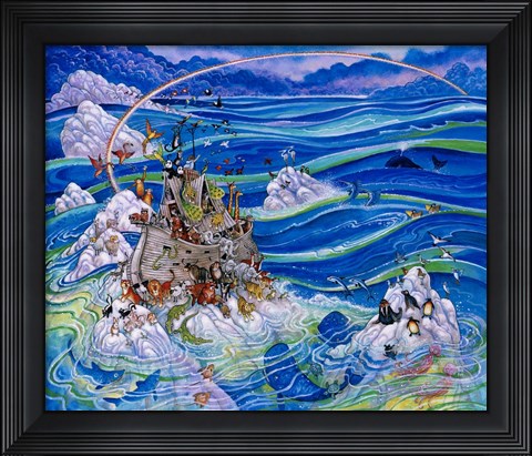 Framed Noah&#39;s Triumph Print