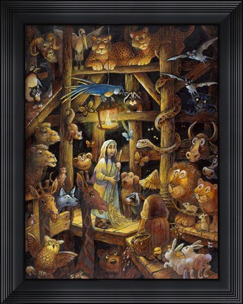 Framed On the Ark Print