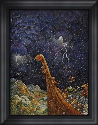Framed Storm Print