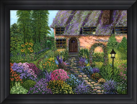 Framed Garden Print