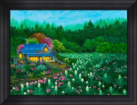 Framed Paradise Cove Print