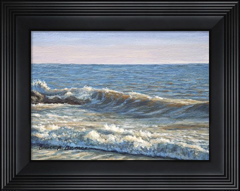 Framed Catch The Wave Print