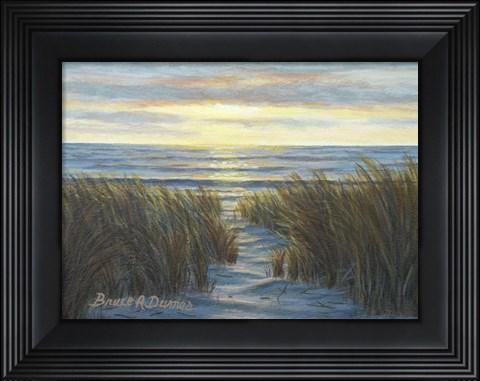Framed Sandy Shore Print