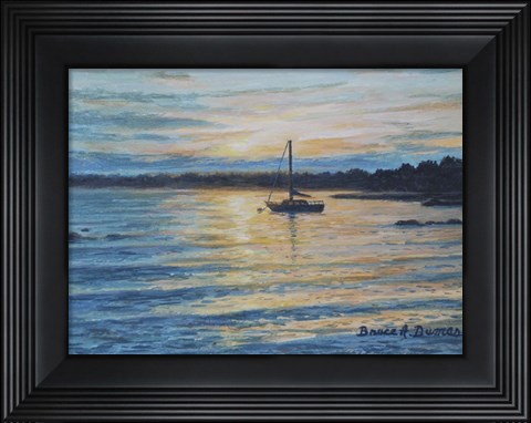 Framed Branford Memories Print