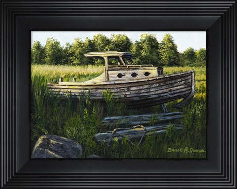 Framed Retired Beauty Print