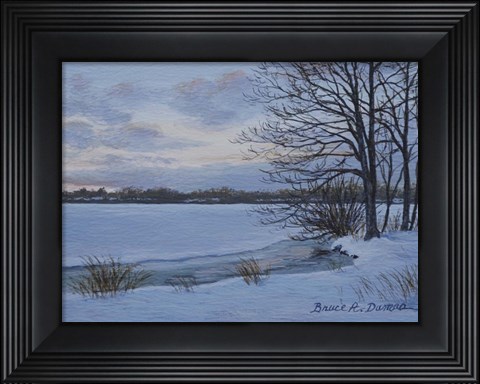 Framed Winter Whisper Print