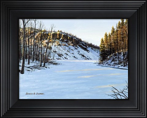 Framed Mirror Lake Print