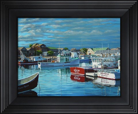 Framed Before The Storm Print