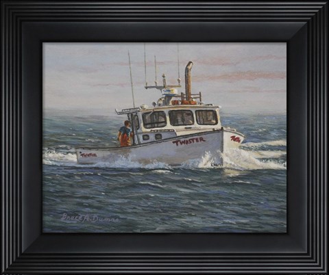 Framed Twister Print