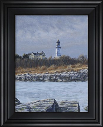 Framed Storm Light Print