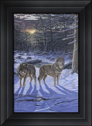 Framed Wanderers Print