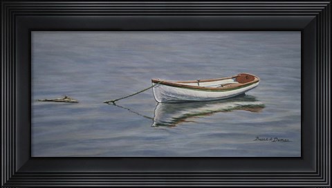 Framed Reflective Dinghy Print