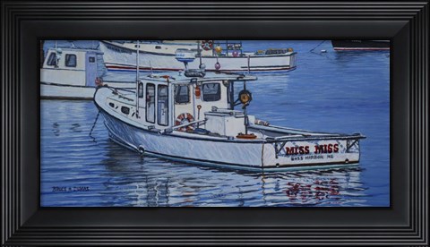 Framed Miss Miss Print