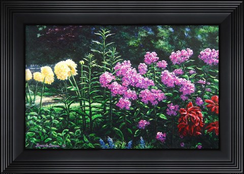 Framed Ravens&#39; Garden Print