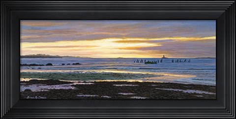 Framed Watch Hill Low Tide Print