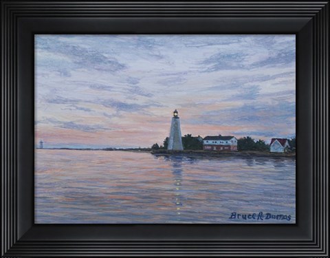 Framed Old Saybrook Light Print