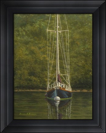 Framed Essex Sailboat Print