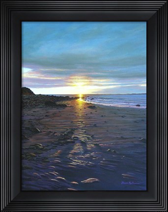 Framed Watch Hill Glow Print