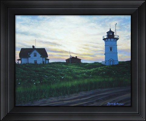 Framed Race Point Light Print