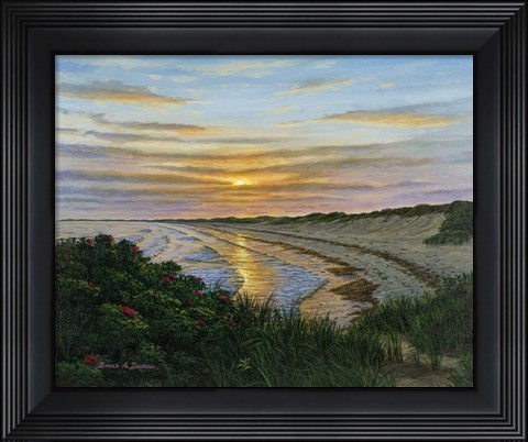 Framed End Of A Perfect Day Print