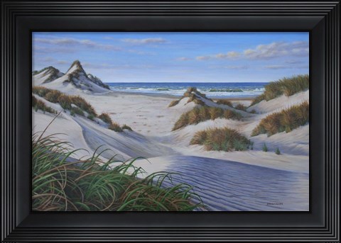 Framed Buxton Sand Dunes Print