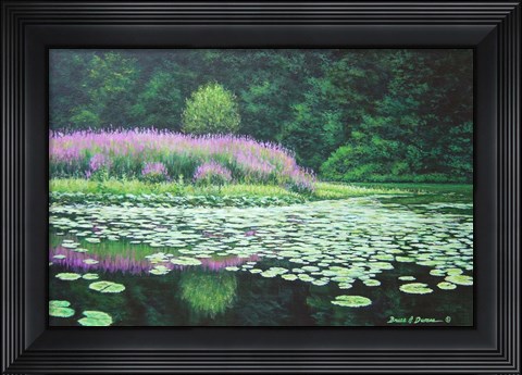 Framed Stratford Marsh Print