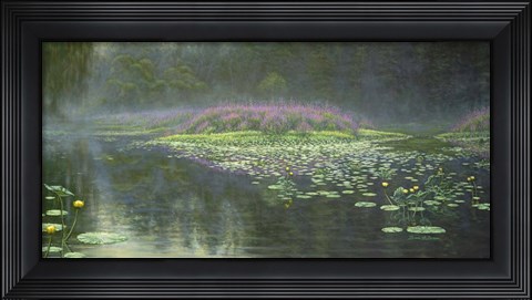 Framed Pecks Mill Pond Print