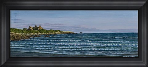 Framed Bailey&#39;s Beach Print